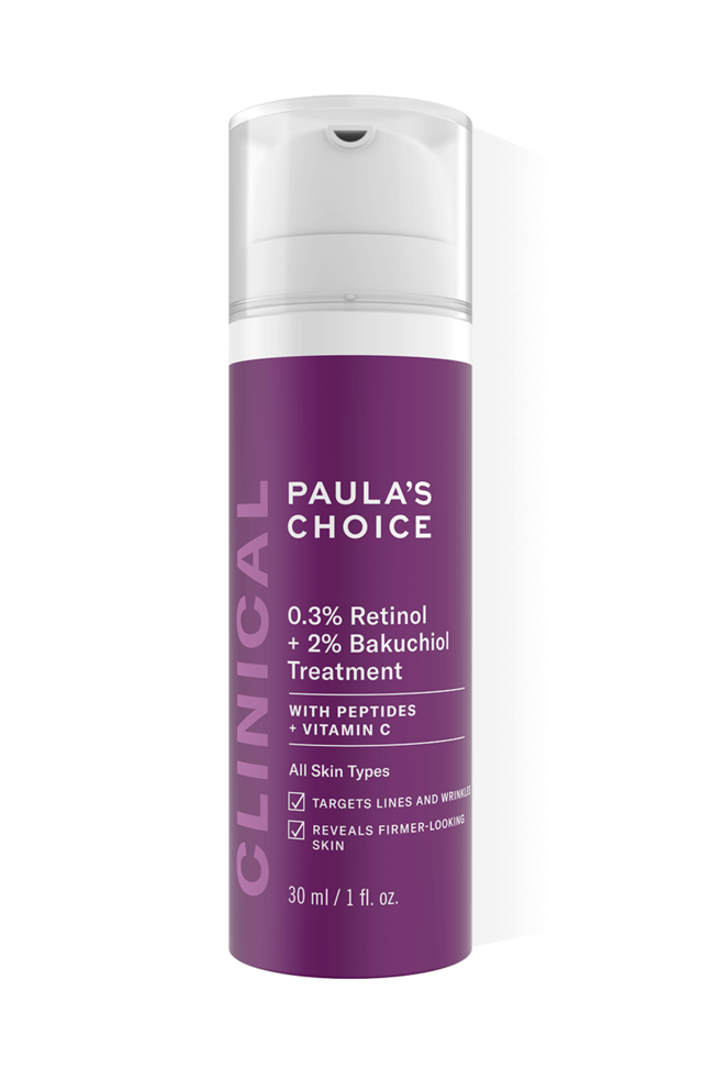 Clinical 0. 3% Retinol + 2% Bakuchiol Treatment 30 ml