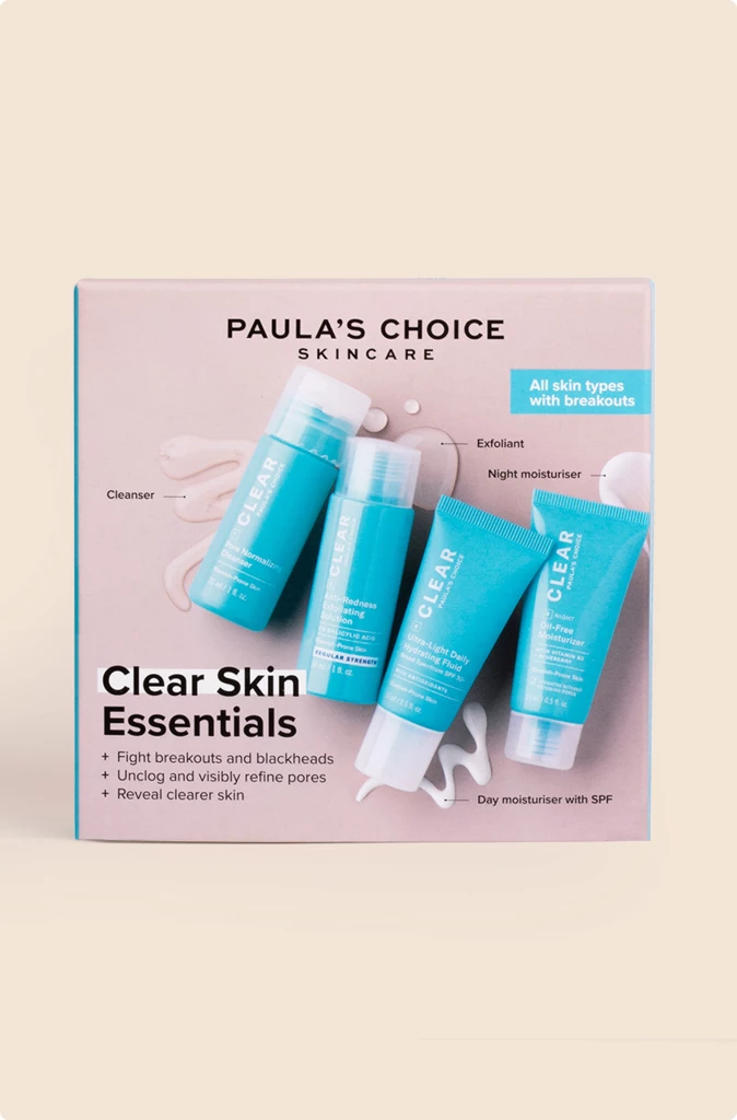 Paula's Choice - Trial Kit Clear Regular Strength på Skincity.com