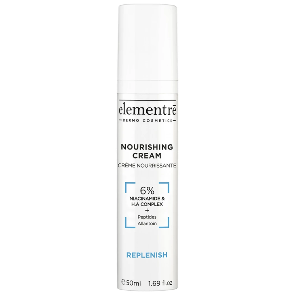 elementrē - Nourishing Cream - 6% Niacinamide & Hyaluronic Acid 50 ml @ Skincity.com