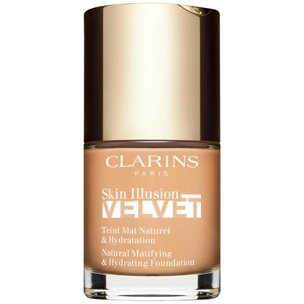 Bästa pris Clarins - Skin Illusion Velvet Founda..., prisjämförelse för Clarins - Skin Illusion Velvet Founda....  Produkten relaterar till kategorierna Skönhet och hälsa, Personlig vård, Kosmetika