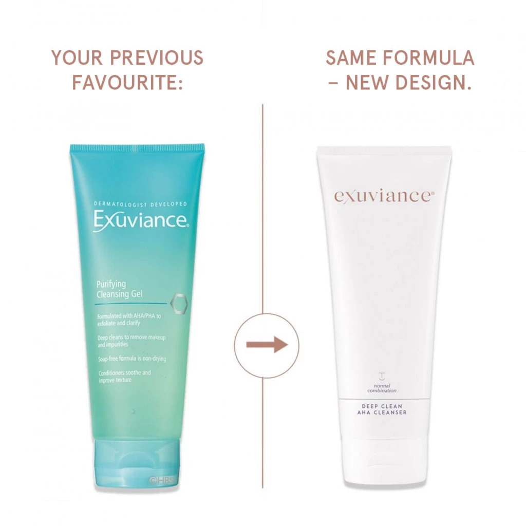 Exuviance - Deep Clean AHA Cleanser 212 ml @ Skincity.com